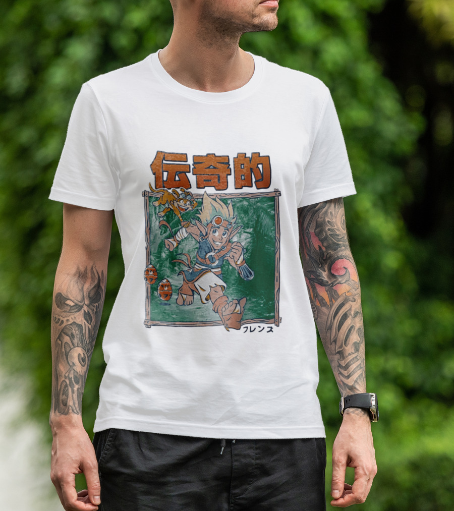 Legendary Adventure Jak And Daxter Jungle Run Orange Eggs T-Shirt