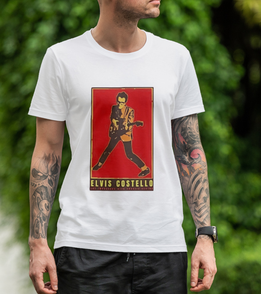 Elvis Costello And The Im S With Charlie Sexton Vintage Music T-Shirt