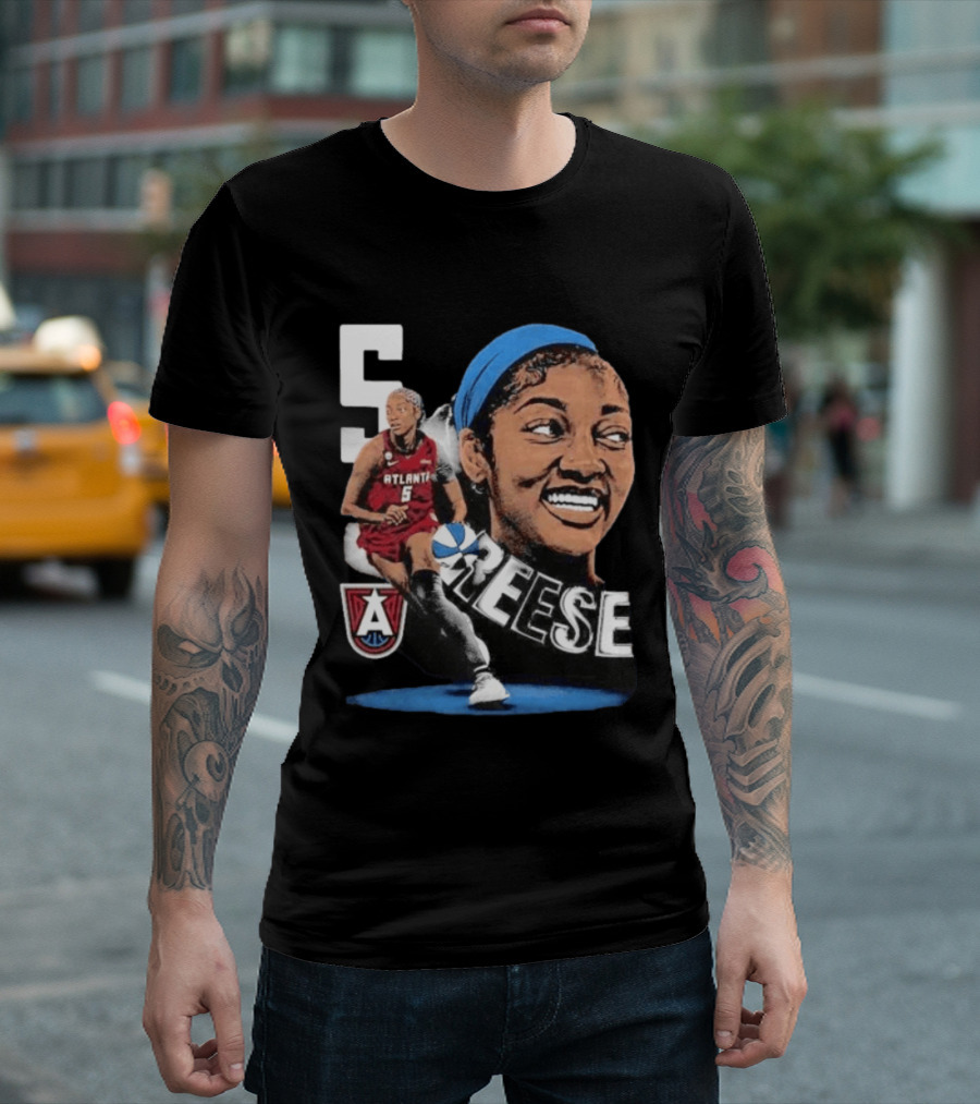 Angel Reese Atlanta Dream Basketball Star Number 5 T-Shirt