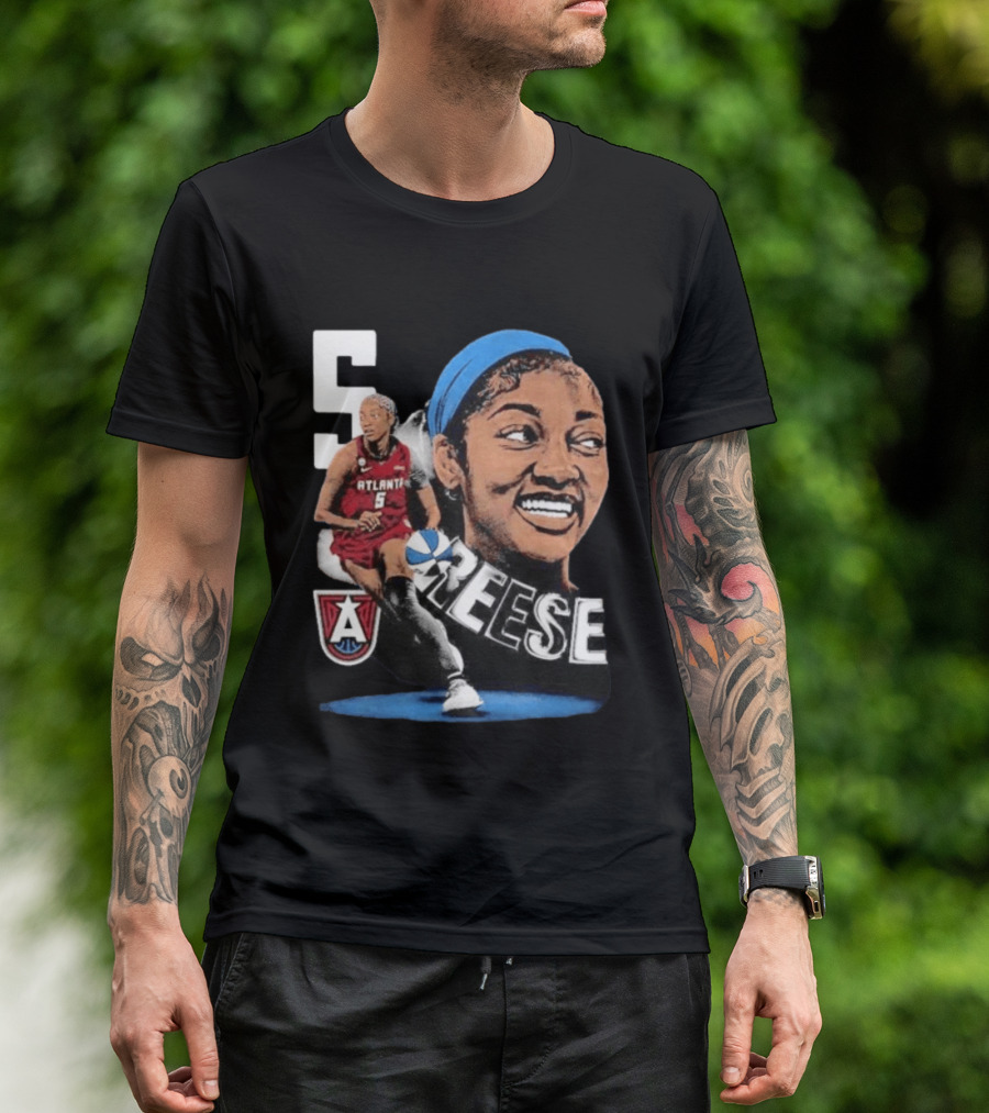 Angel Reese Atlanta Dream Basketball Star Number 5 T-Shirt