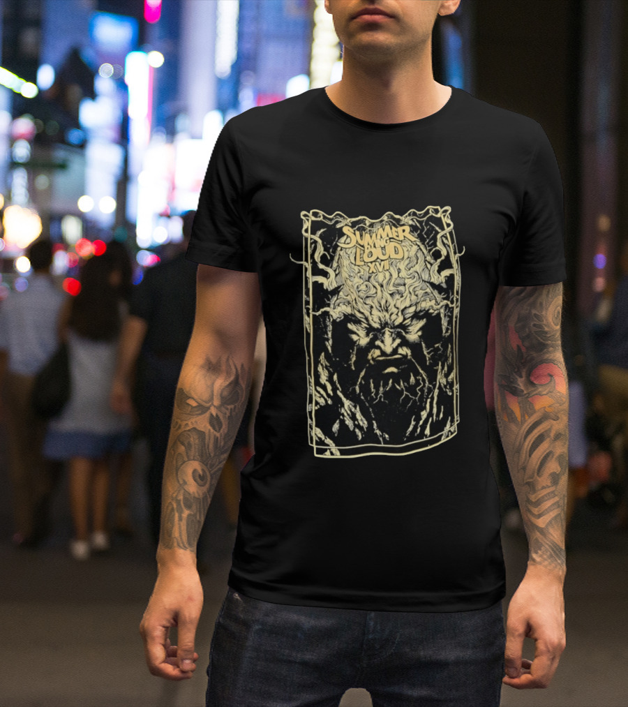 Summer Dying Loud XVII Festival Heavy Metal Face T-Shirt