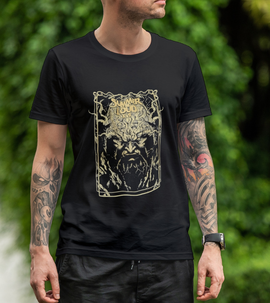 Summer Dying Loud XVII Festival Heavy Metal Face T-Shirt