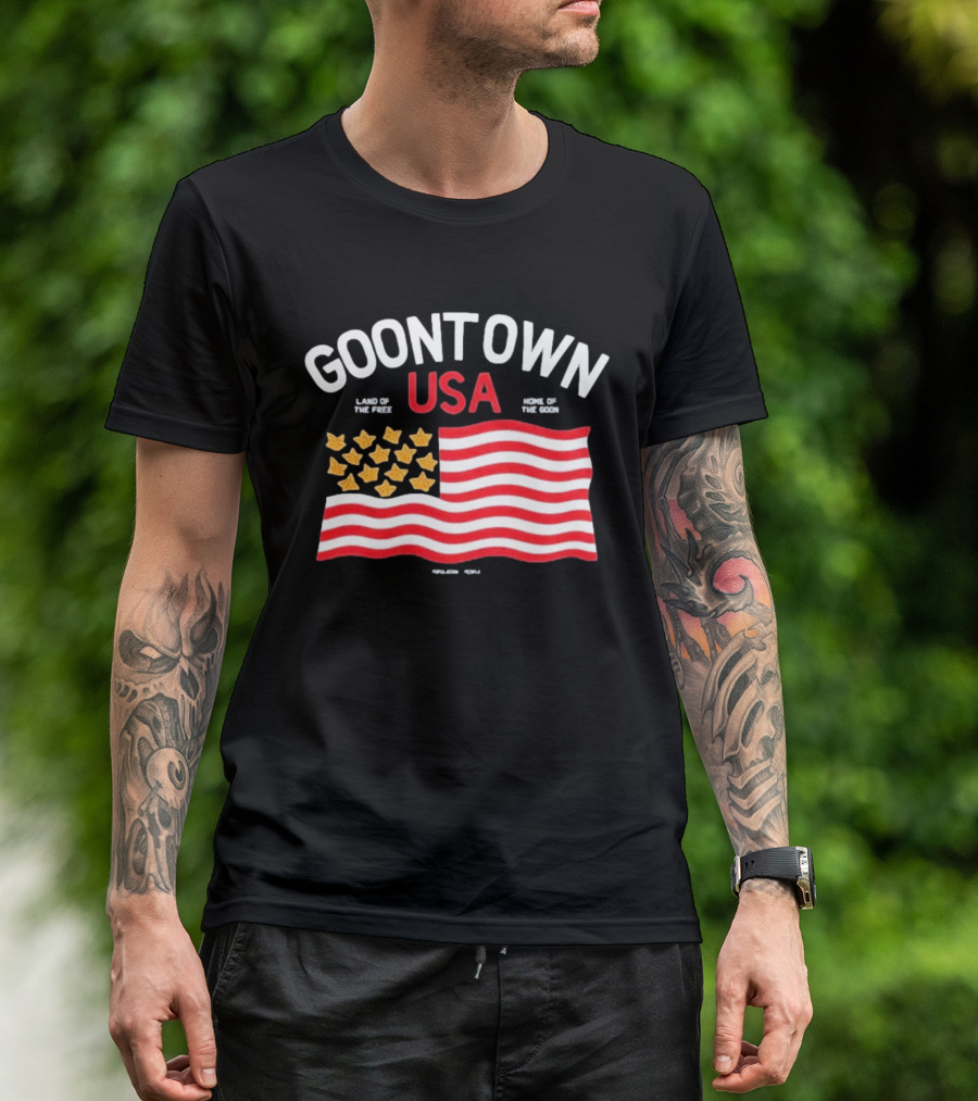 Goontown USA Mullet Review Home Of The Goon Flag T-Shirt