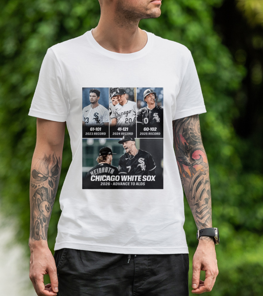 Chicago White Sox 2026 Journey From 61 101 Record To ALDS Triumph T-Shirt