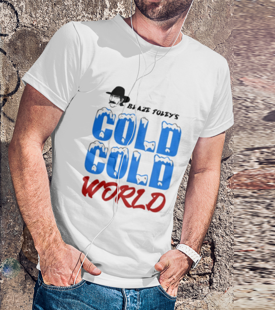 Blaze Foley's Cold Cold World Country Music T-Shirt