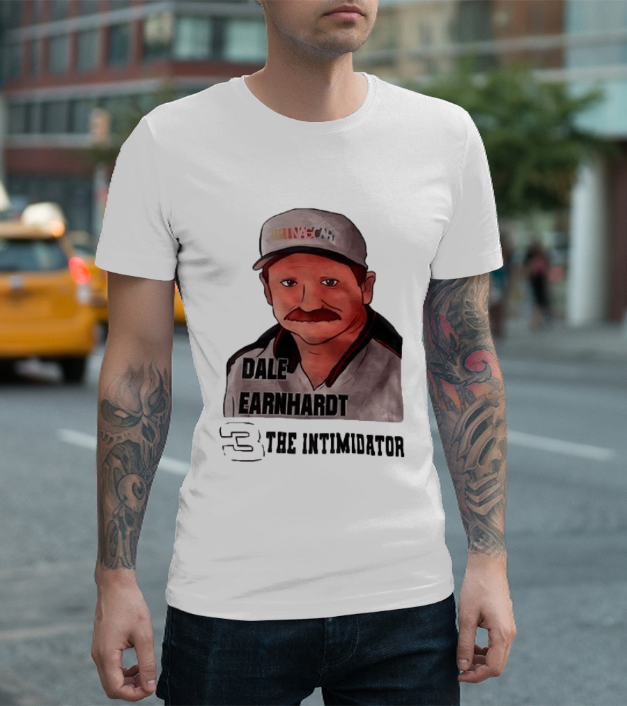 Dale Earnhardt 3 NASCAR The Intimidator T-Shirt