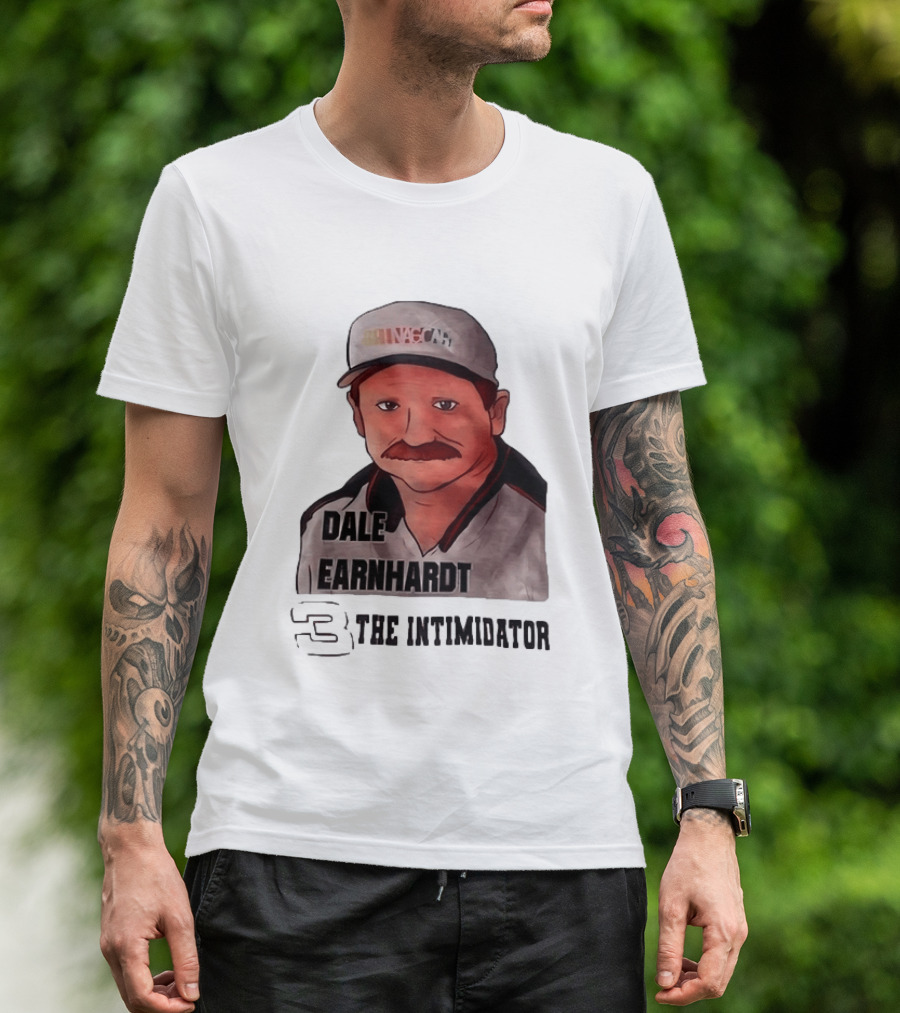 Dale Earnhardt 3 NASCAR The Intimidator T-Shirt