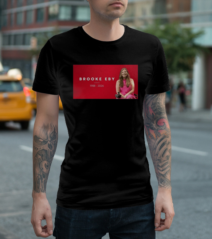 Brooke Eby 1988 2026 Memorial T-Shirt