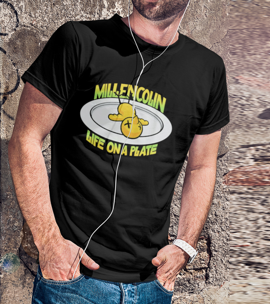 Millencolin Life On A Plate Punk Rock Album Art Yellow Duck T-Shirt