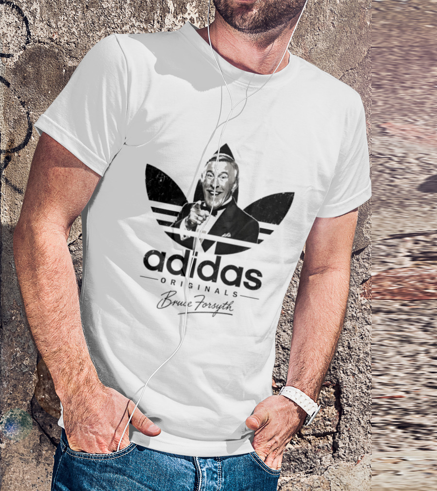 Adidas Originals Bruce Forsyth British Television T-Shirt