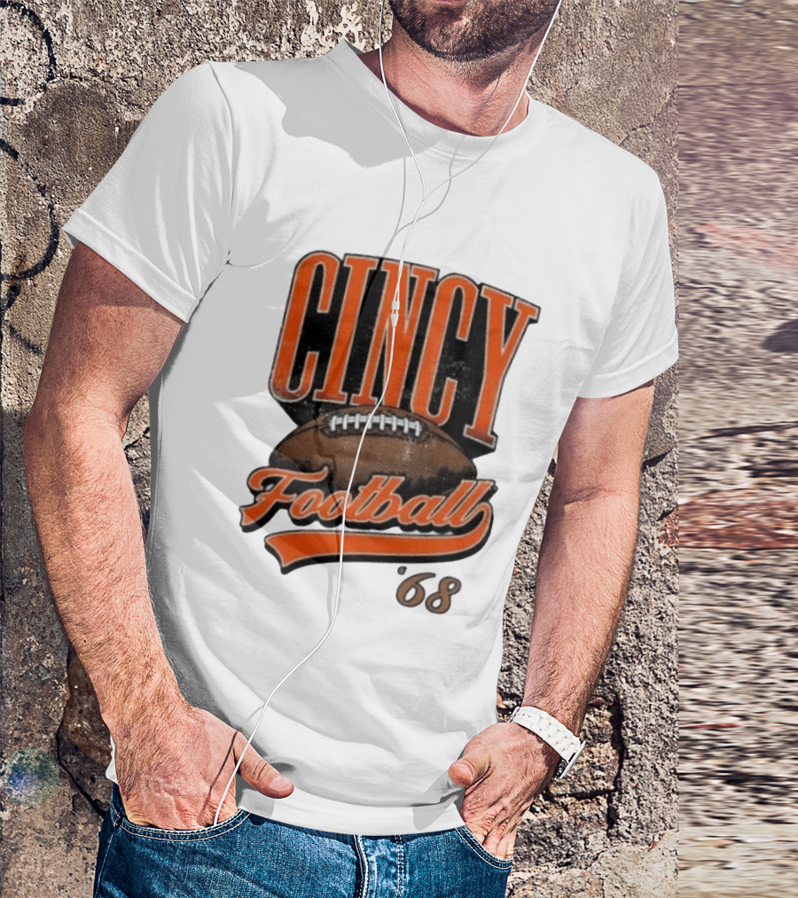 Cincinnati Bengals Cincy Football 68 T-Shirt