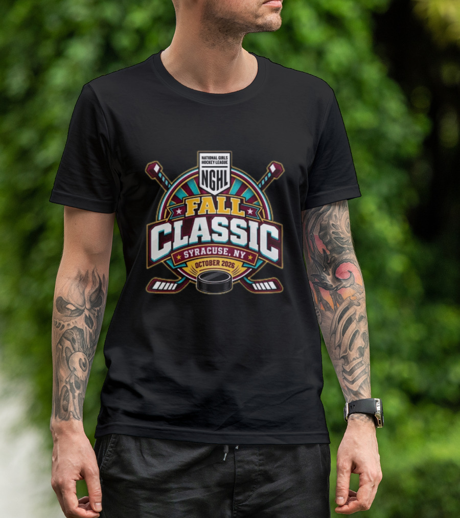 National Girls Hockey League Fall Classic Syracuse NY October 2026 T-Shirt