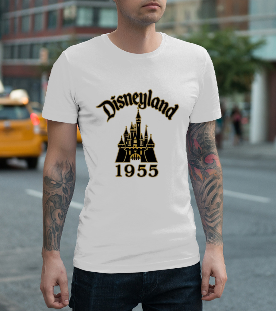 Disneyland 1955 Castle Walt Disney Classic Magic Kingdom T-Shirt