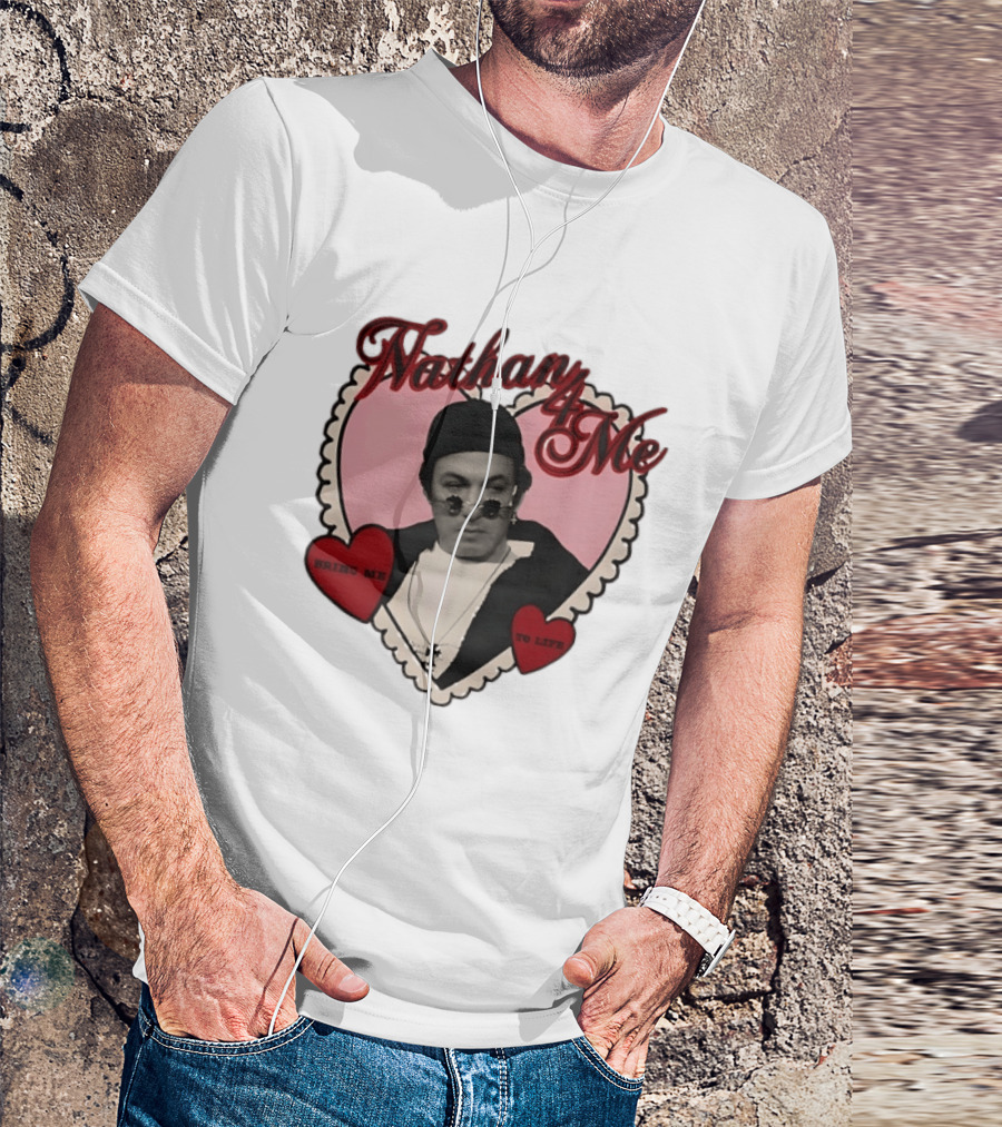 Nathan 4 Me Bring Me To Life Heart T-Shirt
