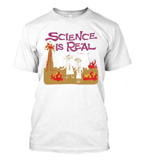 Science Is Real They Might Be Giants Alternative Rock T-Shirt