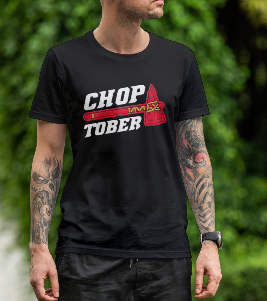 Atlanta Braves MLB Chop Tober Tomahawk T-Shirt