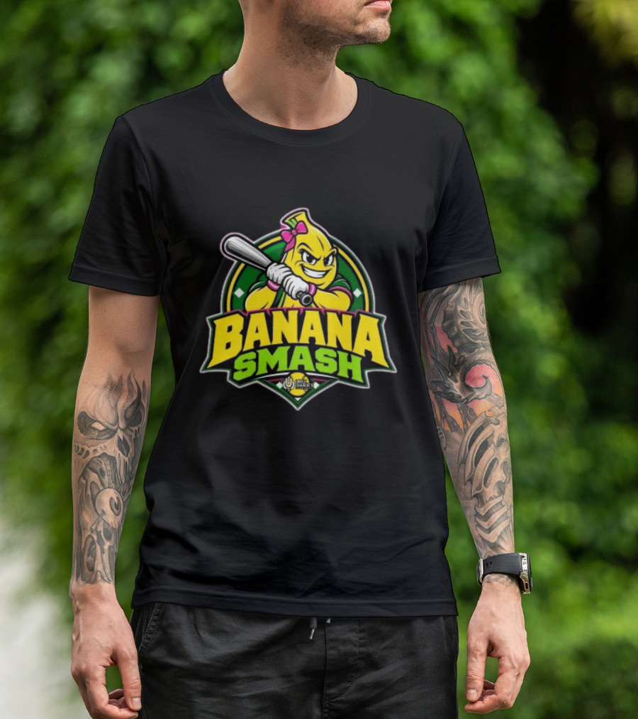 Banana Smash Uncle Charlie's Softball T-Shirt