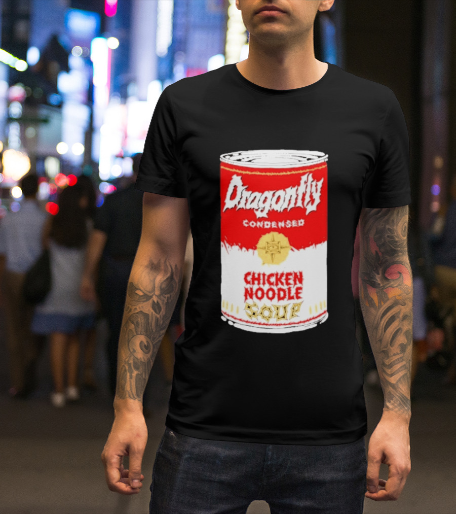 Dragonfly Condensed Chicken Noodle Soup T-Shirt