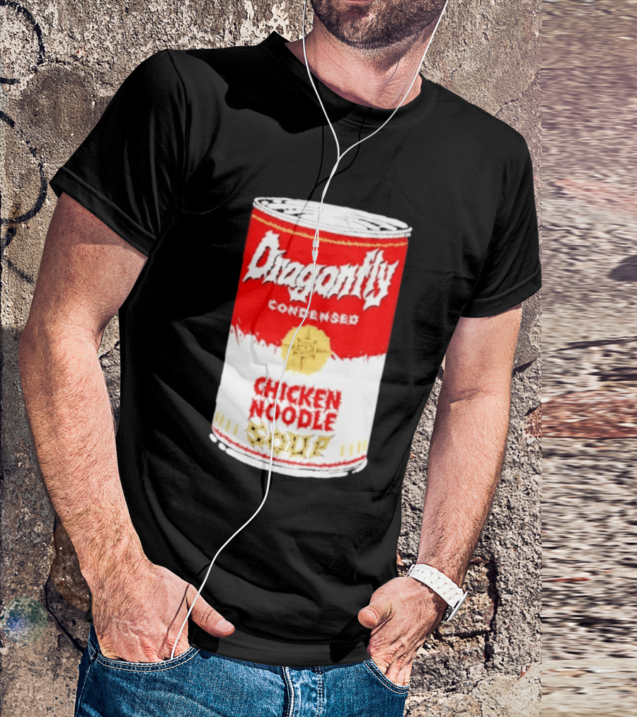 Dragonfly Condensed Chicken Noodle Soup T-Shirt