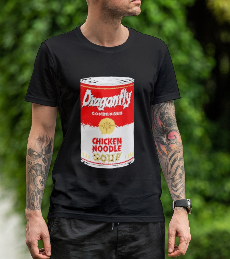 Dragonfly Condensed Chicken Noodle Soup T-Shirt