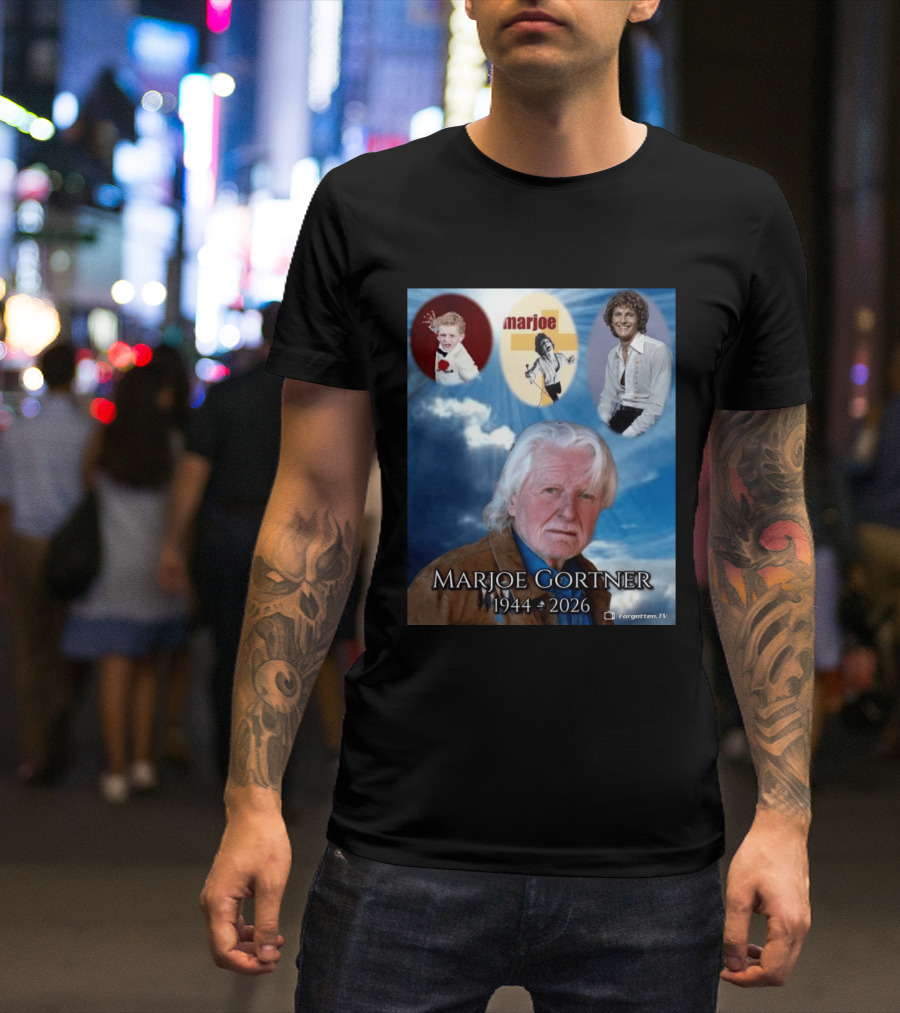 Marjoe Gortner 1944 2026 Forgotten TV Tribute Collage T-Shirt