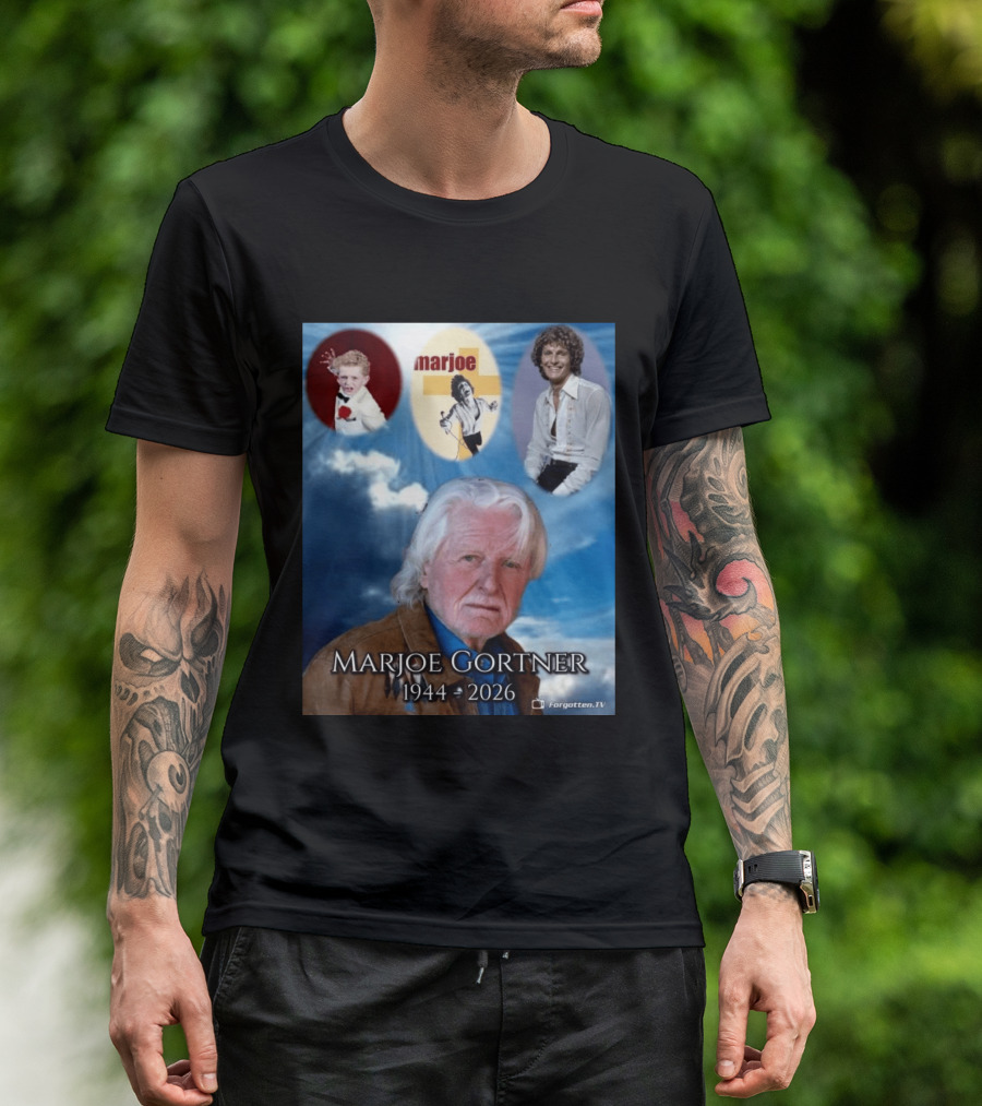 Marjoe Gortner 1944 2026 Forgotten TV Tribute Collage T-Shirt