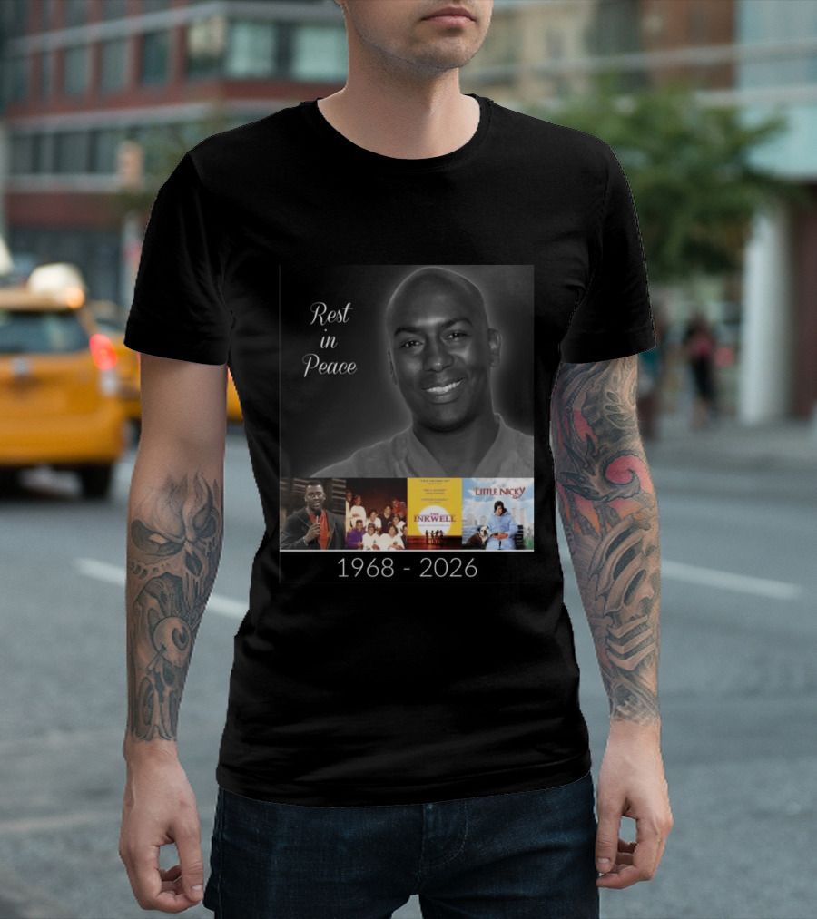 Rest In Peace Reggie McFadden 1968 2026 In Living Color Def Comedy Jam Little Nicky The Inkwell T-Shirt