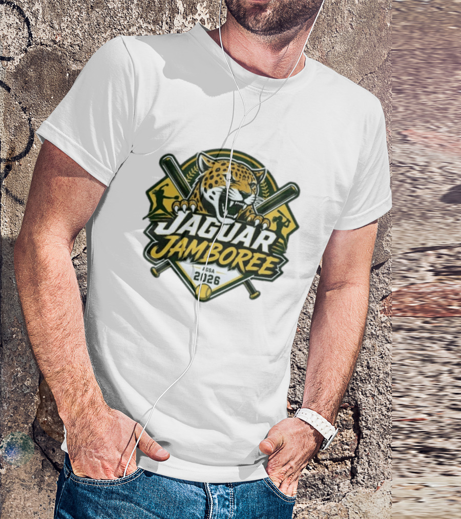 AGSA 2026 Jaguar Jamboree Ashwaubenon Baseball Softball Event T-Shirt