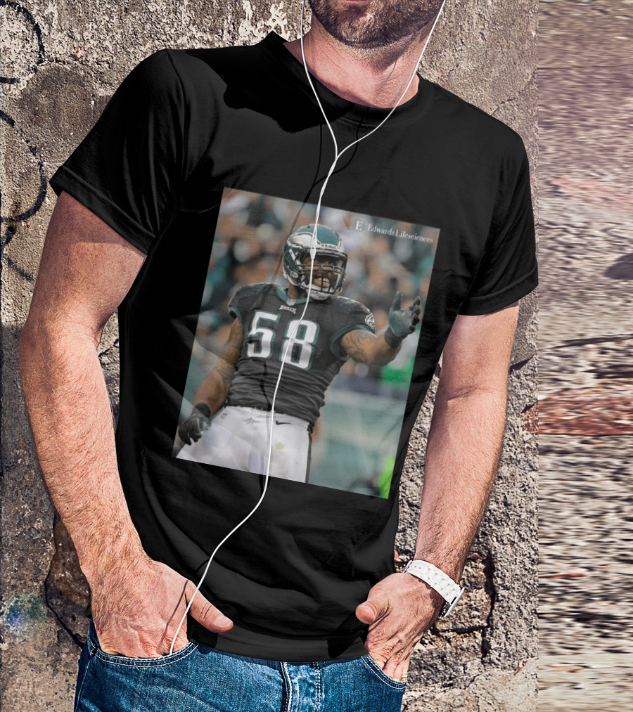 Philadelphia Eagles Legend Trent Cole Happy Birthday Celebration T-Shirt
