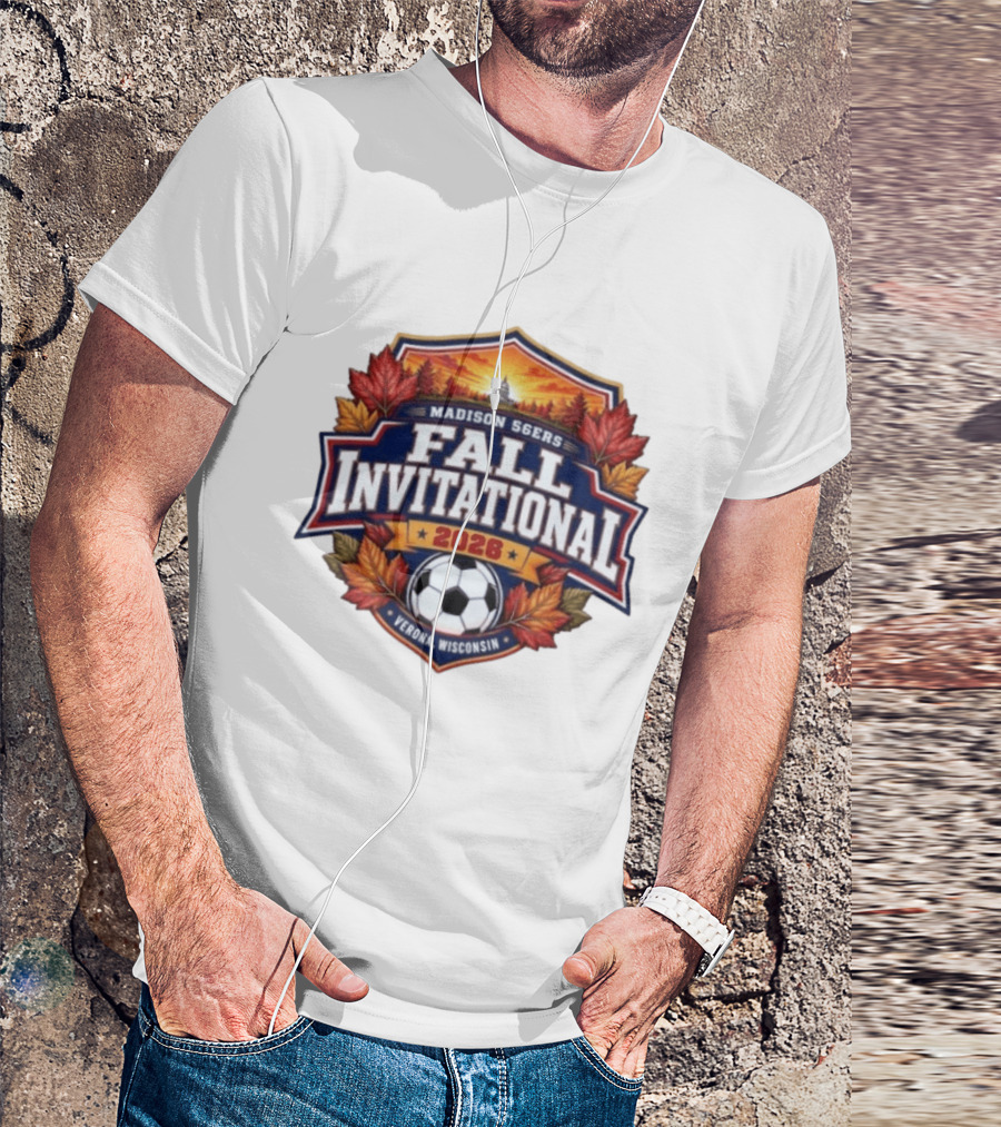 Madison 56ers Fall Invitational 2026 Verona Wisconsin Soccer Event T-Shirt