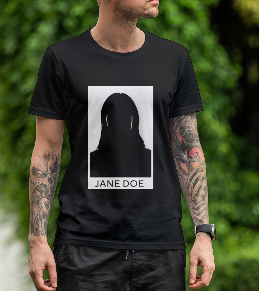 Justice For Jane Doe Silhouette Recognition Movement T-Shirt