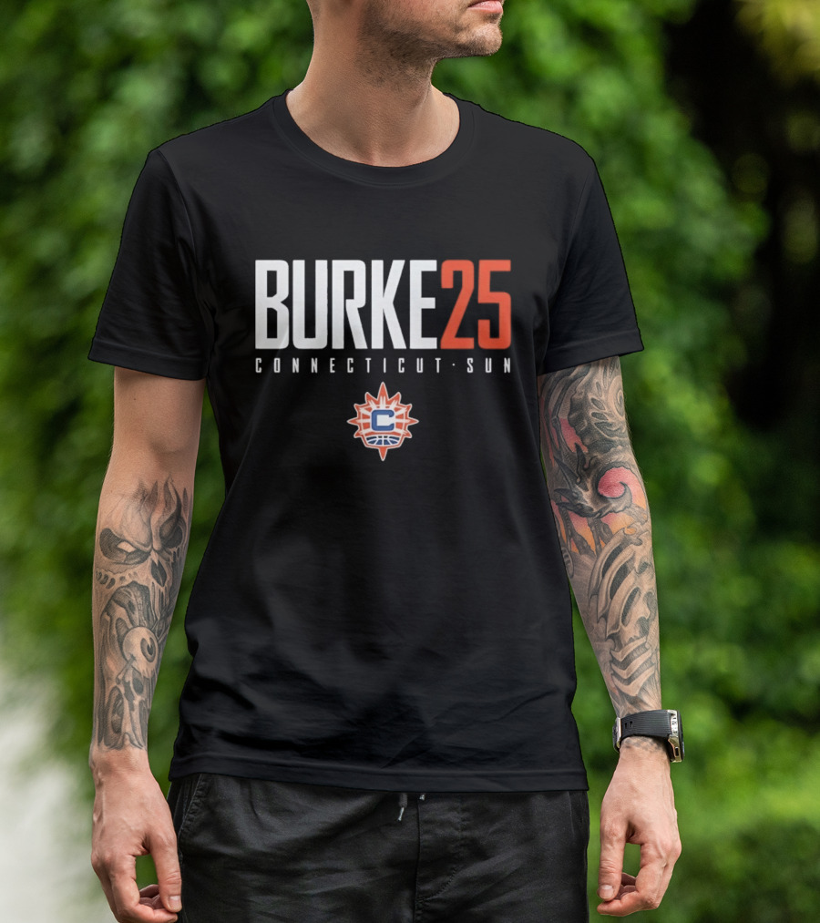 Connecticut Sun Burke 25 WNBA Basketball T-Shirt