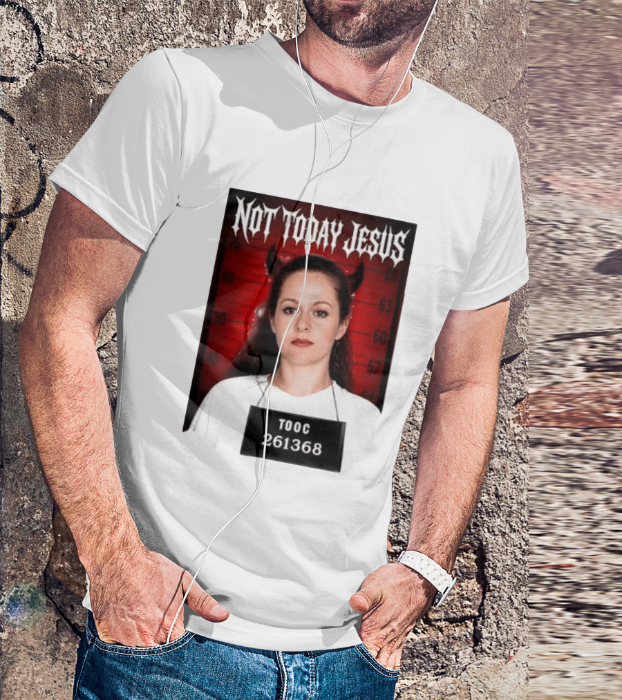 Not Today Jesus Devil Shot TOOC 261368 T-Shirt