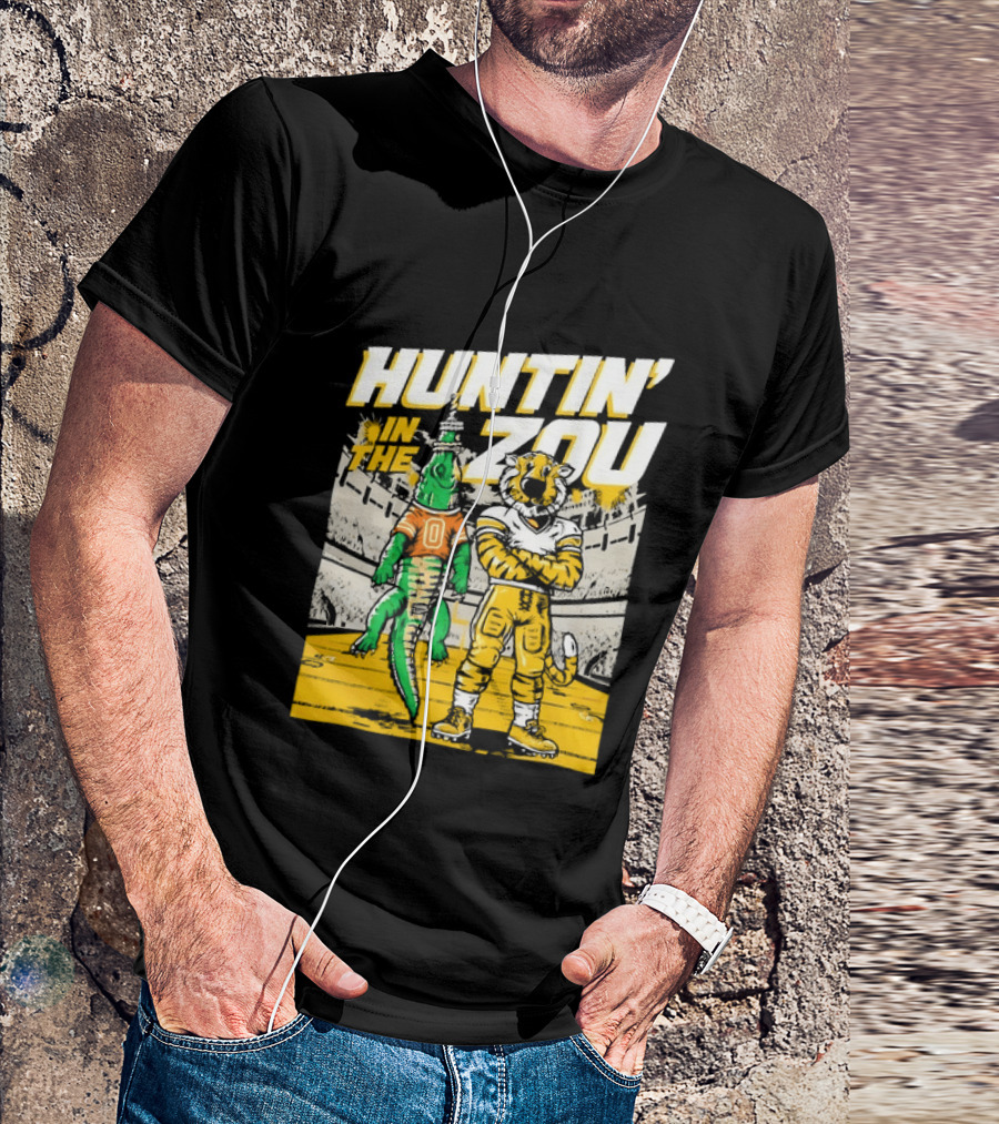 Huntin' In The Zou Missouri Tigers Stadium Rivalry T-Shirt