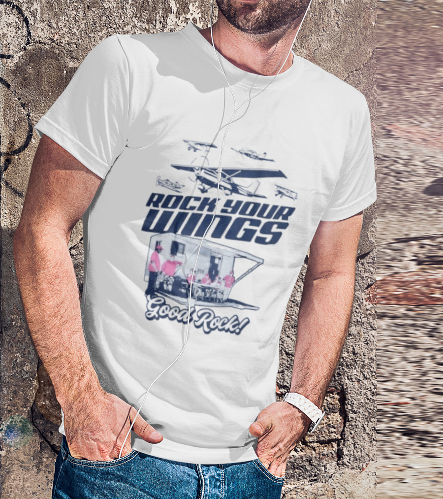 EAA AirVenture 2026 Rock Your Wings Good Rock Airplane Gathering T-Shirt