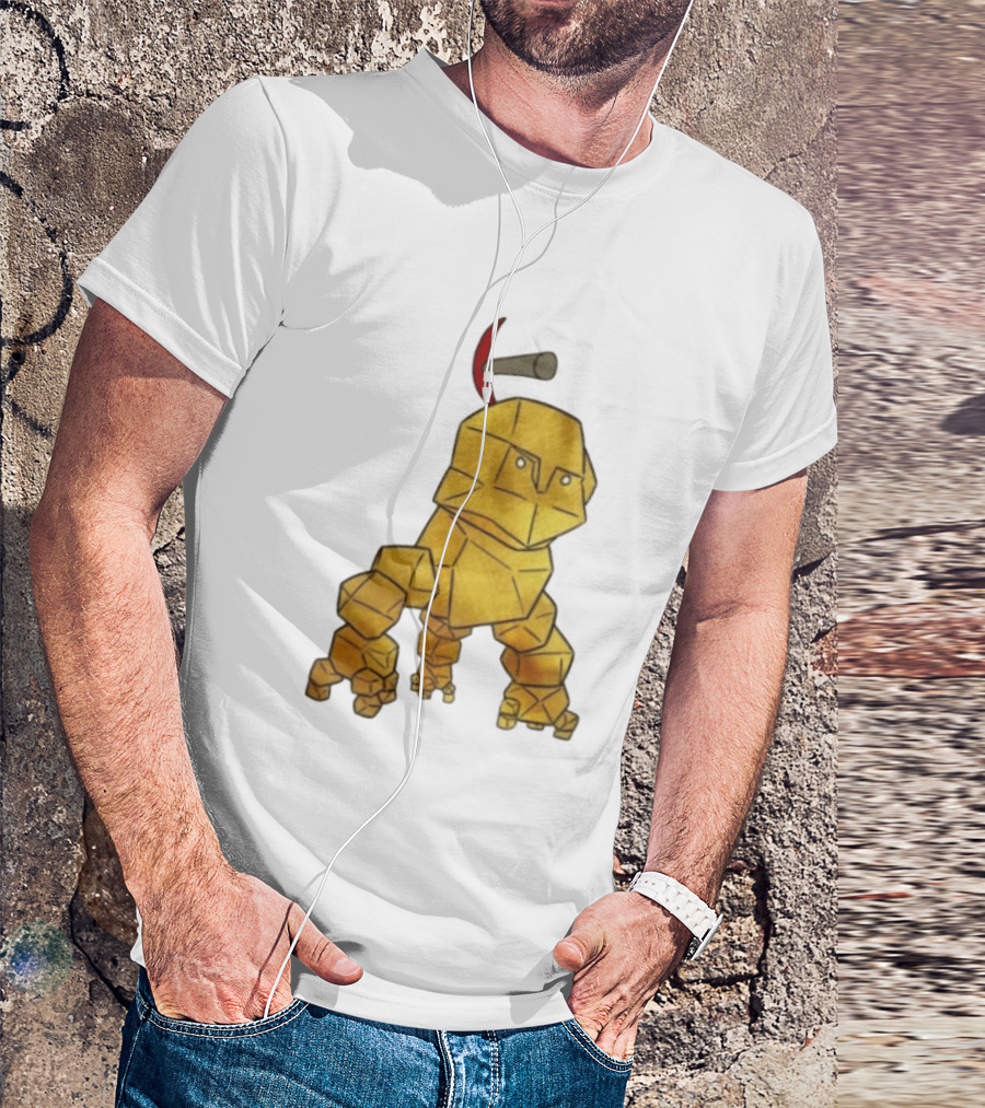 San Francisco 49ers Gold Rock Golem Miner Pickaxe T-Shirt