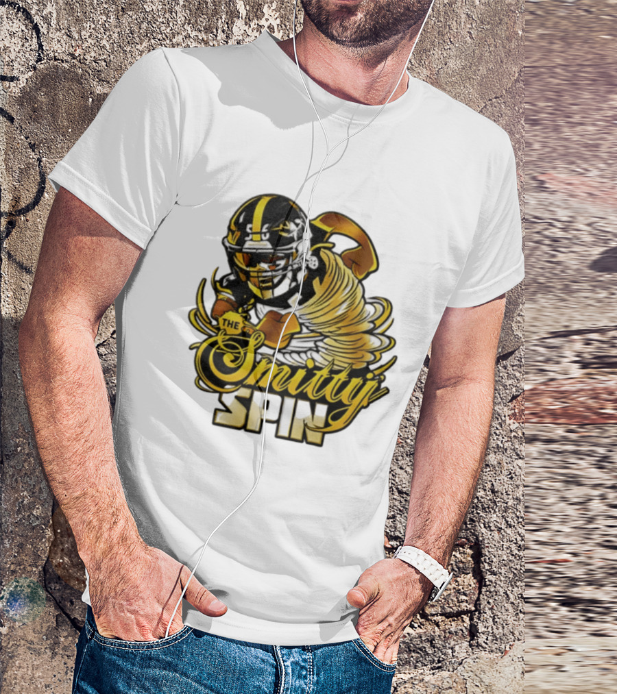Smittyj Spin Alex Highsmith Pittsburgh Steelers Football T-Shirt