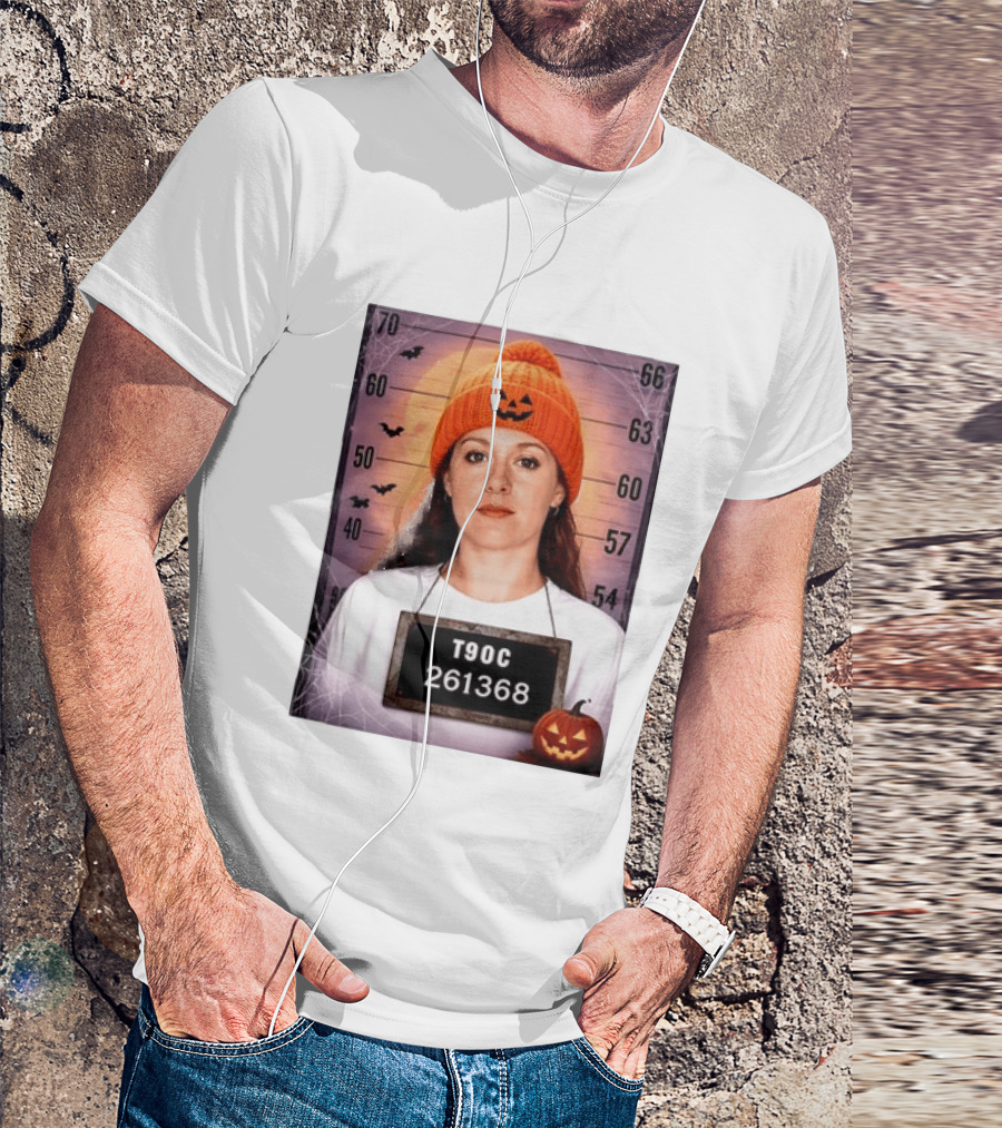T90C Halloween Shot Pumpkin Hat 261368 T-Shirt