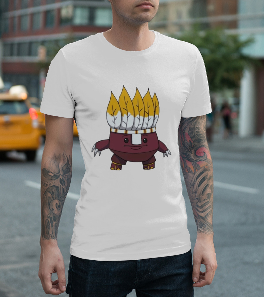 Washington Commanders Pokemon Cartoon T-Shirt