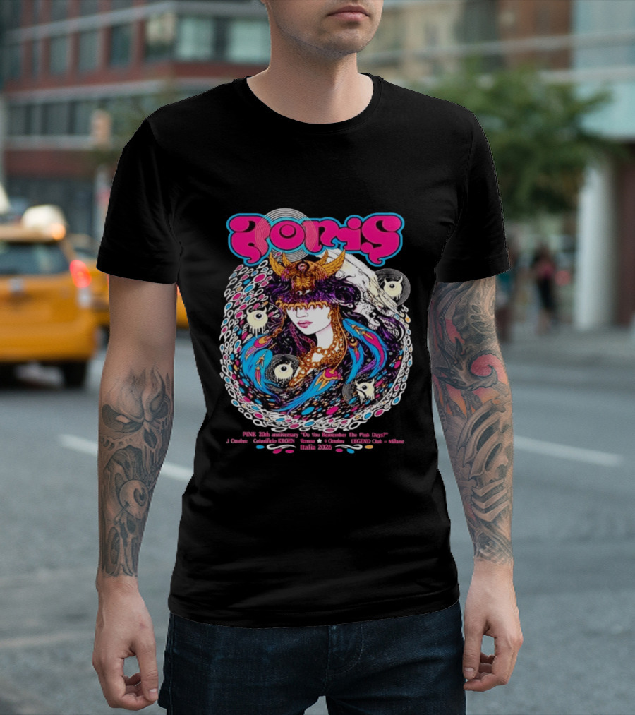 Boris Pink 20th Anniversary Do You Remember The Pink Days Tour 2026 Music Concert T-Shirt