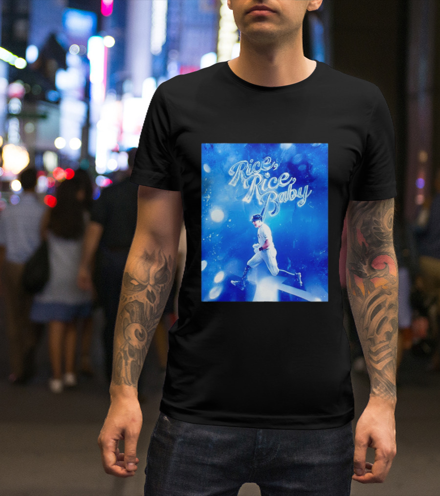 Ben Rice Rice Rice Baby New York Yankees MLB T-Shirt