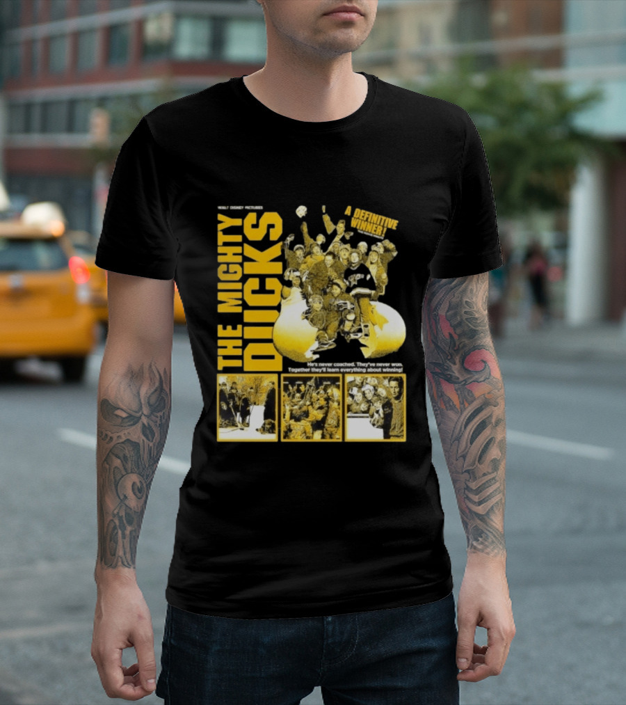 Walt Disney Pictures The Mighty Ducks Movie A Definitive Winner T-Shirt