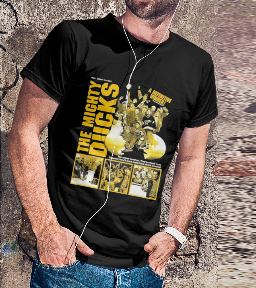 Walt Disney Pictures The Mighty Ducks Movie A Definitive Winner T-Shirt