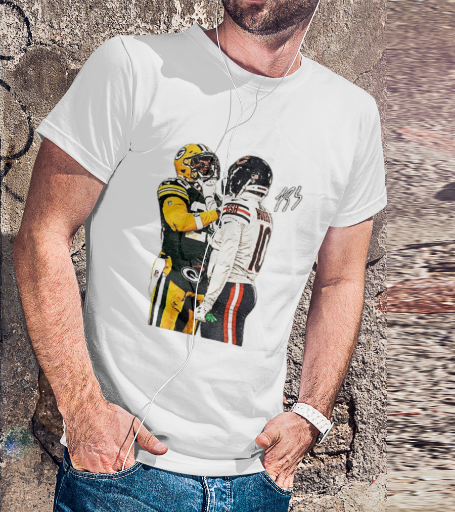 Luther Burden III Packers Bears Football Rivalry T-Shirt