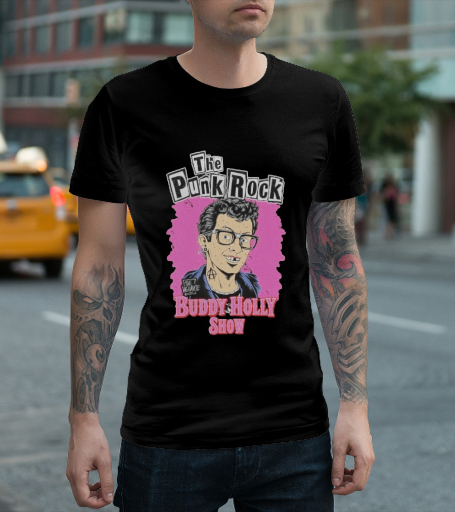 The Punk Rock Buddy Holly Show Street Vigilante T-Shirt
