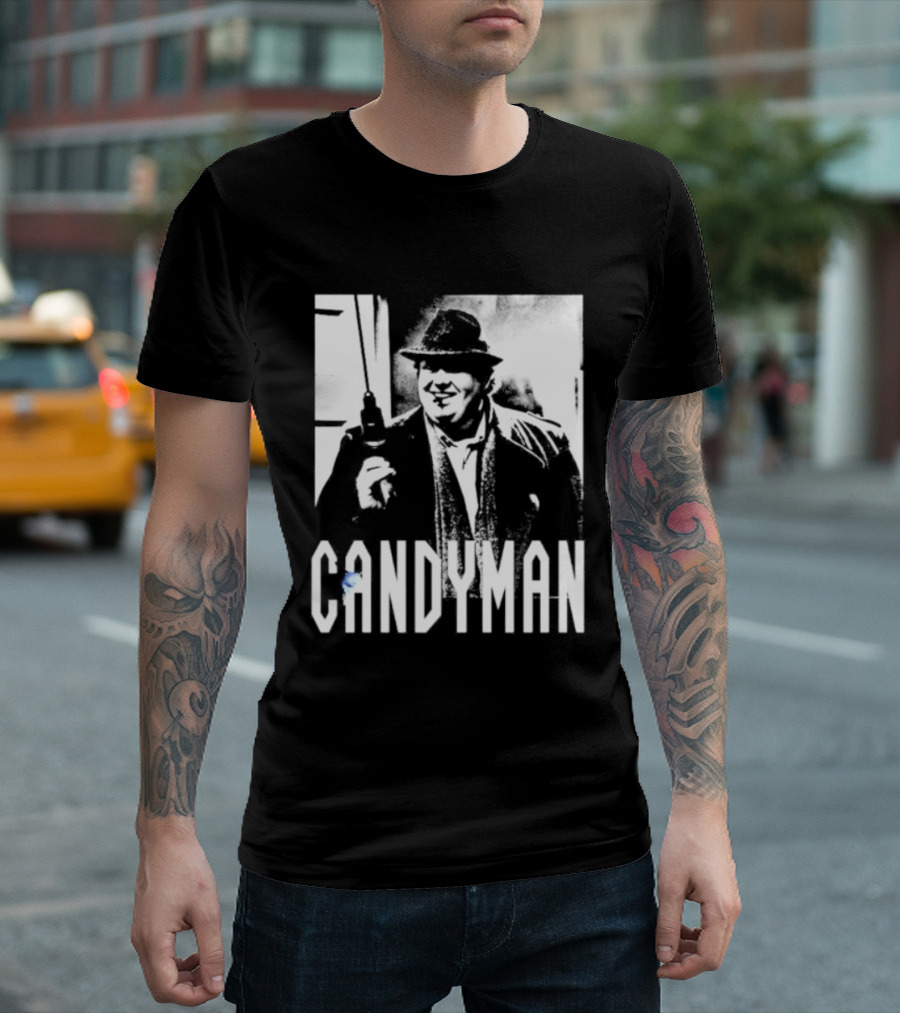 John Candy Candyman Bootleg Comedy Candyman T-Shirt