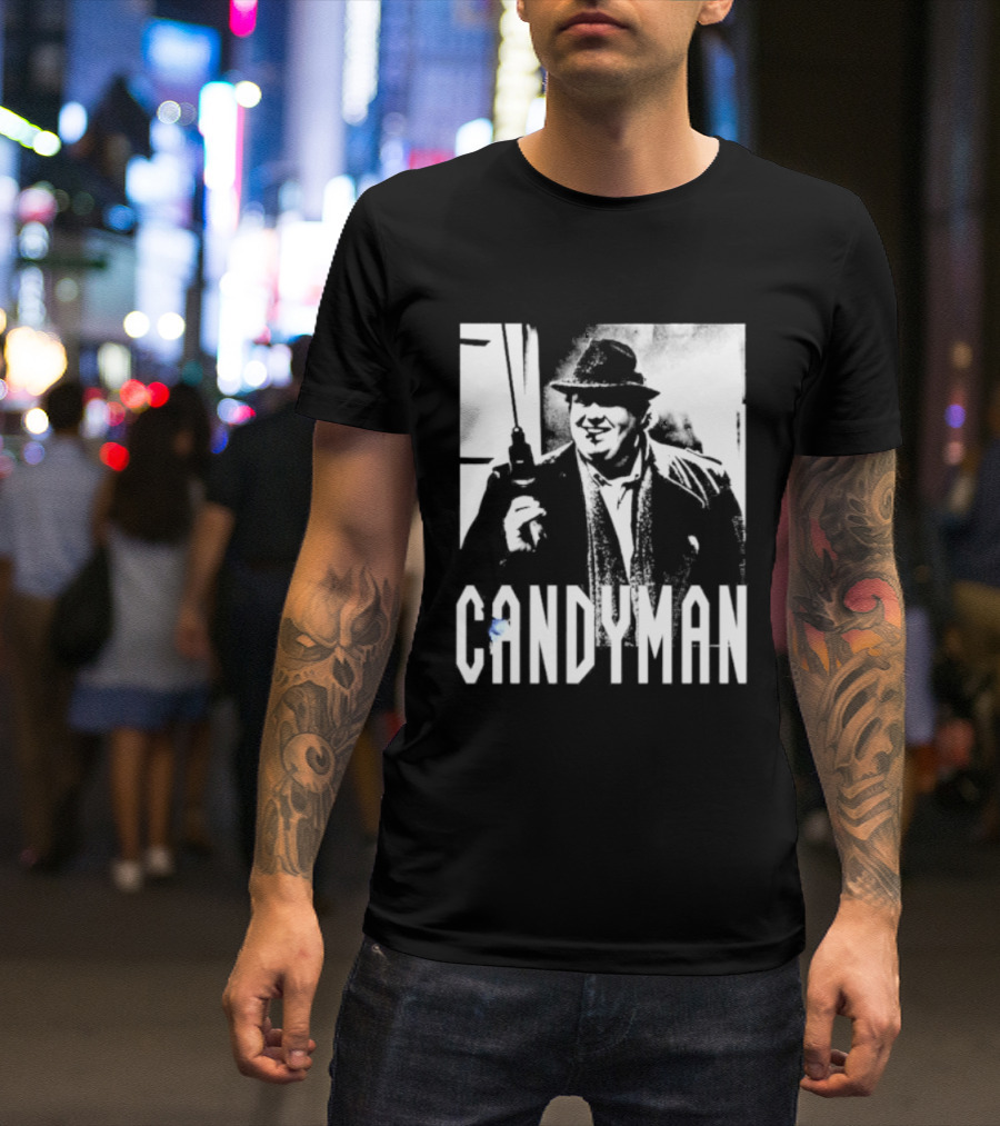 John Candy Candyman Bootleg Comedy Candyman T-Shirt