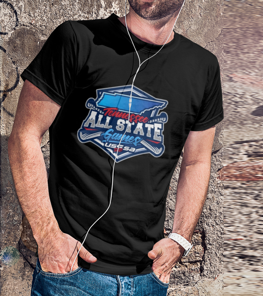 USSSA Tennessee All State Games Baseball Event T-Shirt