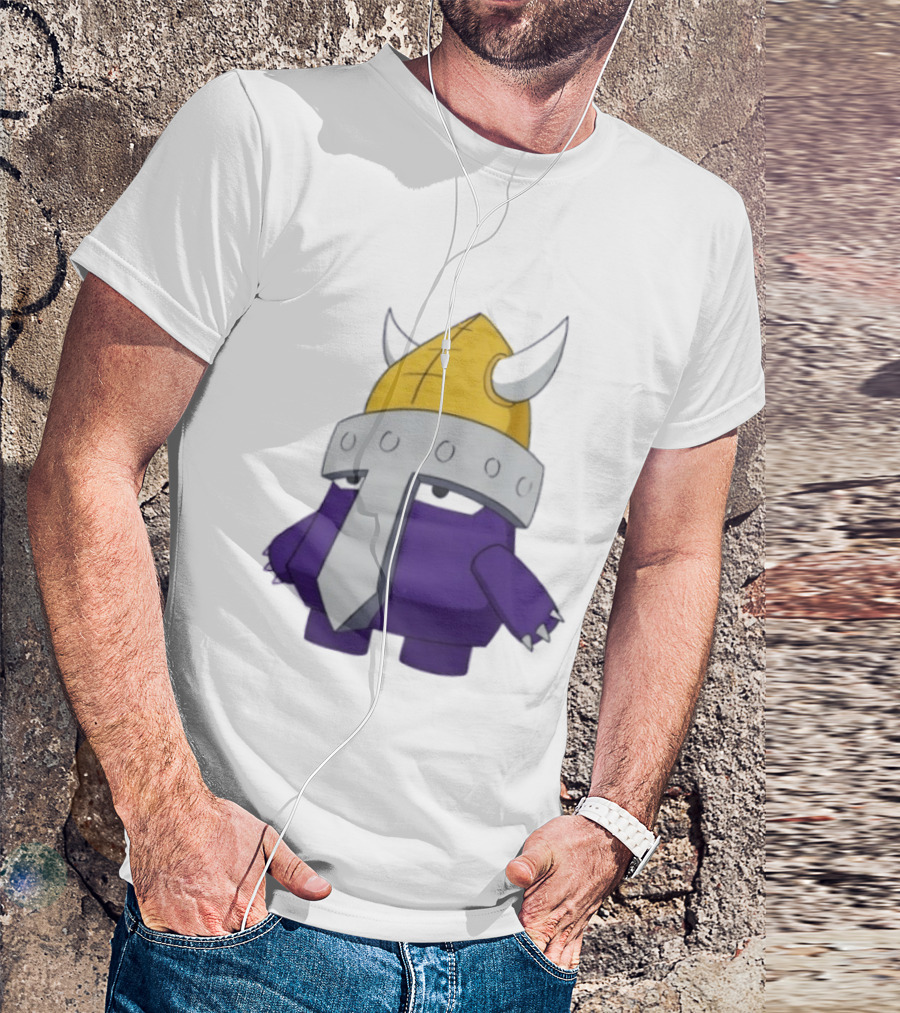 Minnesota Vikings Pokemon Mashup Viking Helmet T-Shirt
