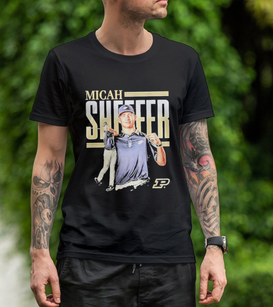 Micah Sheffer Purdue Boilermakers NCAA Men's Golf T-Shirt
